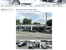 Tablet Screenshot of agt-hh.de